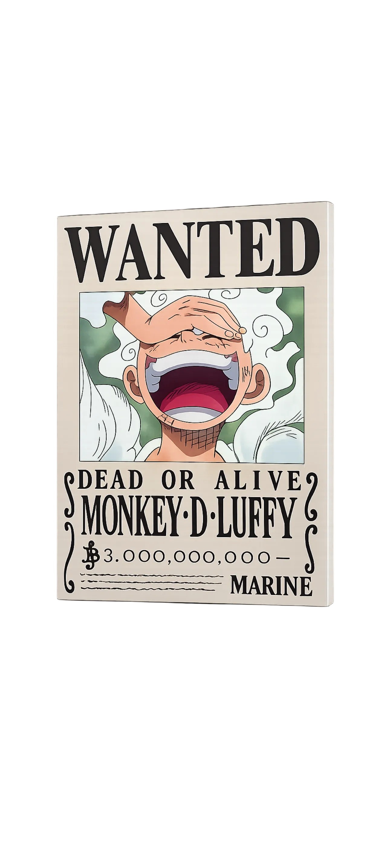Poster Wanted Monkey D. Luffy - One Piece
(Pannello Rigido)
